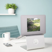 ウンフェルストンシンホールヒドゥンサンクチュアリのビニールシール シール (デスク上のノートパソコン)