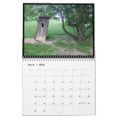 ウンブリアのトイレ カレンダー (3月 2026)