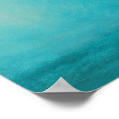 ウンブリアブーケポピーひまわりポスタープリント ポスター (角)