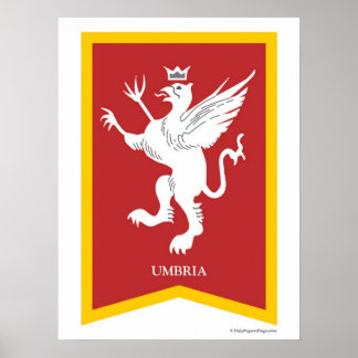 ウンブリア・イタリア地域のポスター ポスター