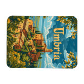 ウンブリア・イタリア マグネット (横)