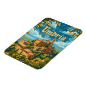 ウンブリア・イタリア マグネット (左側)