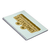 ウンラウテsind wunderschen Geman言語UMLAUT ノートブック (右側)