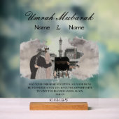 ウンラ・ムバラク・ギフト アクリルサイン (ニュートラル)