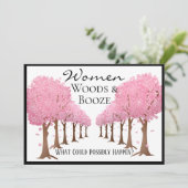 ウーおもしろいマンウッズ&ブーズレディパーティー 招待状 (スタンド正面)