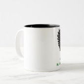 ウーのコーヒー・マグ2 ツートーンマグカップ (正面左)