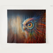 ウーウッドグレンフクロウ タペストリー (正面(横))