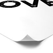 ウーオーラブヤベビーおもしろいフクロウプン ポスター (角)