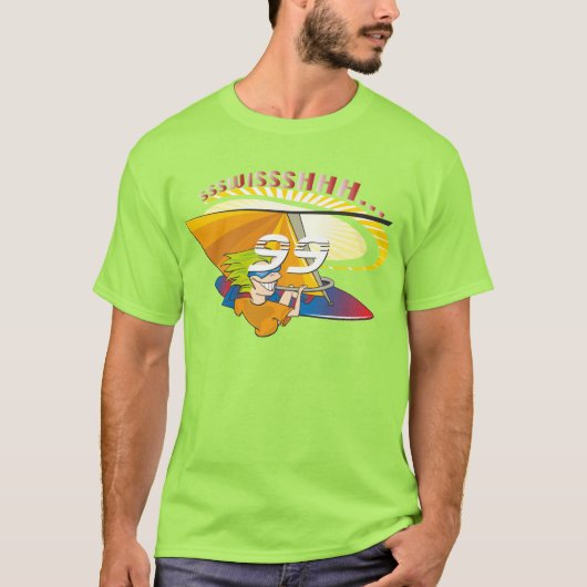 ウーシュサーフィン Tシャツ (正面)