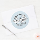 ウージーシークラフトインショアグランドスラム ラウンドシール (封筒)