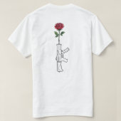 ウージーローズ Tシャツ (デザイン裏面)