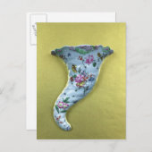 ウースターコルヌコピア壁ポケット, c.1760 ポストカード (正面/裏面)