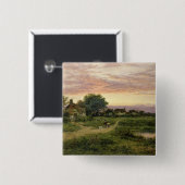 ウースターシャーCottages 1912年 缶バッジ (正面&裏面)