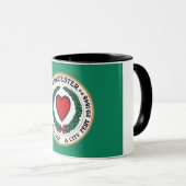 ウースター市旗 マグカップ (正面右)