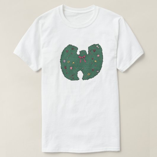 ウータン・クリスマス Tシャツ (デザイン正面)