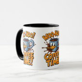 ウーッホウ!コーヒータイム マグカップ (正面左)