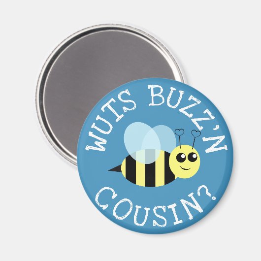 ウーツバズいとこさん マグネット (正面/裏面)