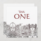 ウーデンとフリエージュの個々のテーブル番号 プログラム (正面/裏面)