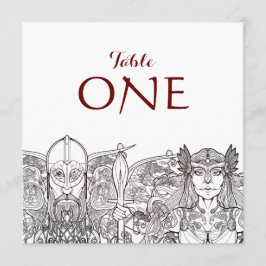 ウーデンとフリエージュの個々のテーブル番号 プログラム