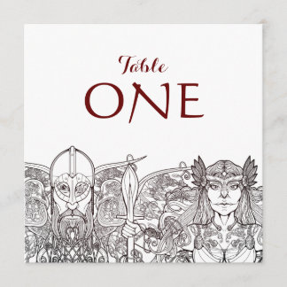 ウーデンとフリエージュの個々のテーブル番号 プログラム