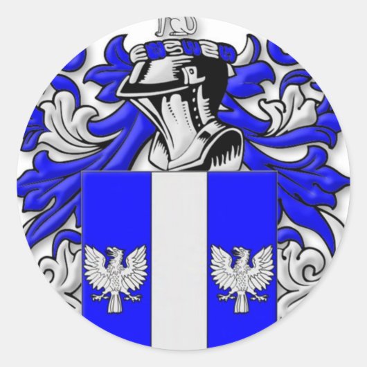 ウードコート・オブ・アームズ ラウンドシール (正面)