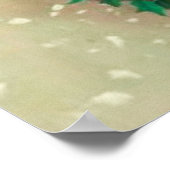 ウードハンフリーのウィンターガールと犬 ポスター (角)