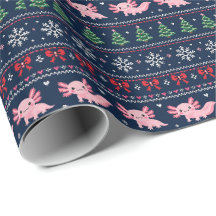 ウーパーのおばかクリスマスダードの編み物パターン レトロ