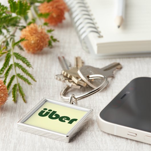 ウーバー キーホルダー (側面)