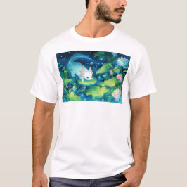 ウーパールーパの池の楽園 Tシャツ