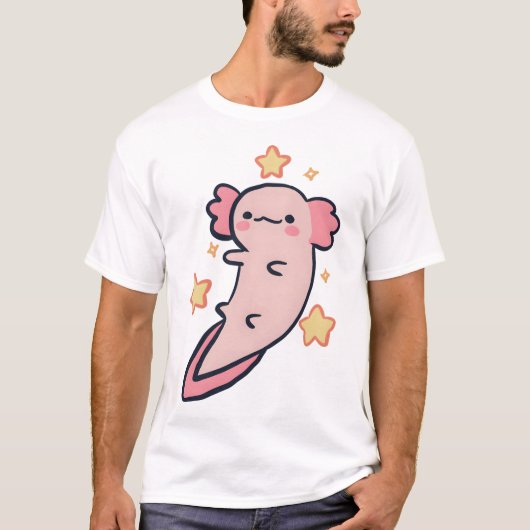 ウーパールーパーの魔法 Tシャツ (正面)