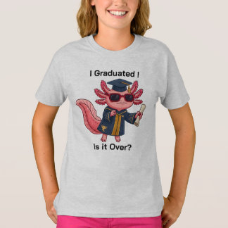 ウーパールーパー卒業おもしろTシャツ Tシャツ