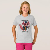 ウーパールーパー卒業おもしろTシャツ Tシャツ (正面フル)