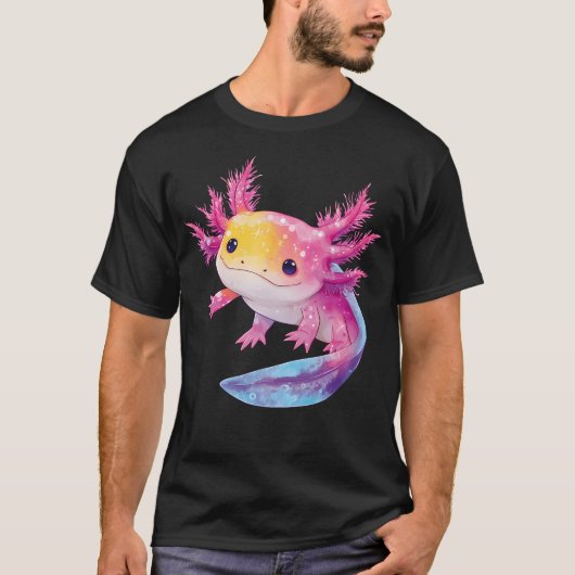 ウーパールーパー かわいい Tシャツ (正面)