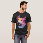ウーパールーパー かわいい Tシャツ (正面フル)