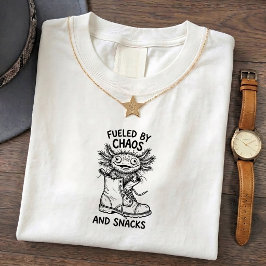 ウーパールーパー・カオス・パロディTシャツ Tシャツ
