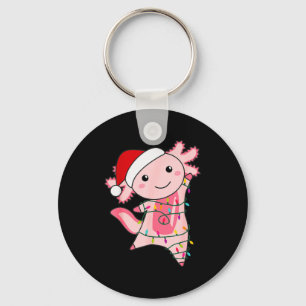 ウーパールーパー クリスマス フェアリーライト クリスマス ウーパールーパー キーホルダー