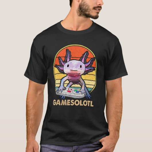 ウーパールーパー フィ Tシャツ (正面)