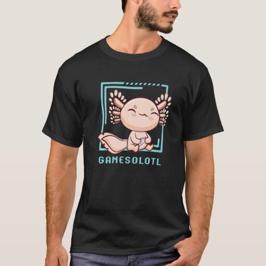 ウーパールーパー フィ Tシャツ (正面)