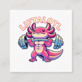 ウーパールーパー LIFTALOTL エンクロージャーカード (裏面)