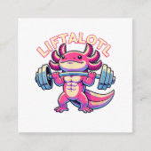 ウーパールーパー LIFTALOTL エンクロージャーカード (正面)