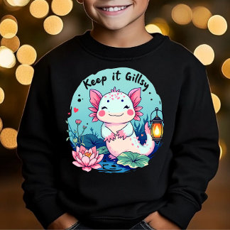 ウーパールーパーTシャツ かわいいギリ系