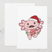 ウーパールールのクリスマス冬の動物ウーパールール シーズンカード (正面/裏面)