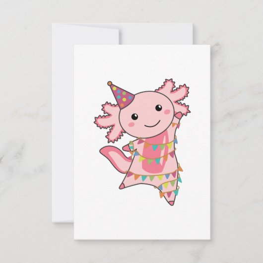 ウーパール からのバースデーウィッシュ ウーパール 大人 招待状 (正面)