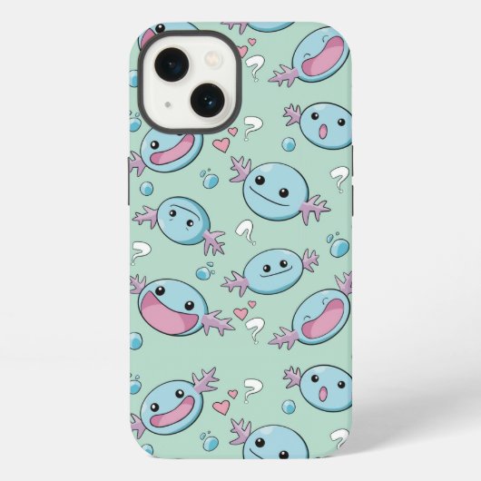 ウーパーiPhone 13 iPhoneケース (裏面)
