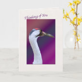 『ウーピン考えるグ・クレーンズ・オブ・ユー・グリーティング・カード』 カード (黄色い花)