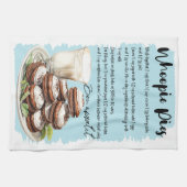 ウーピーパイベーキングレシピ キッチンタオル (横)