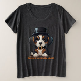 ウーフの年! プラスサイズTシャツ