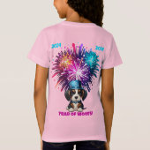 ウーフの年！ Tシャツ (裏面)