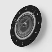 ウーファー ラウンド壁時計 (傾斜)