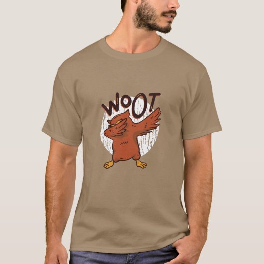 ウーフクロウ Tシャツ (正面)